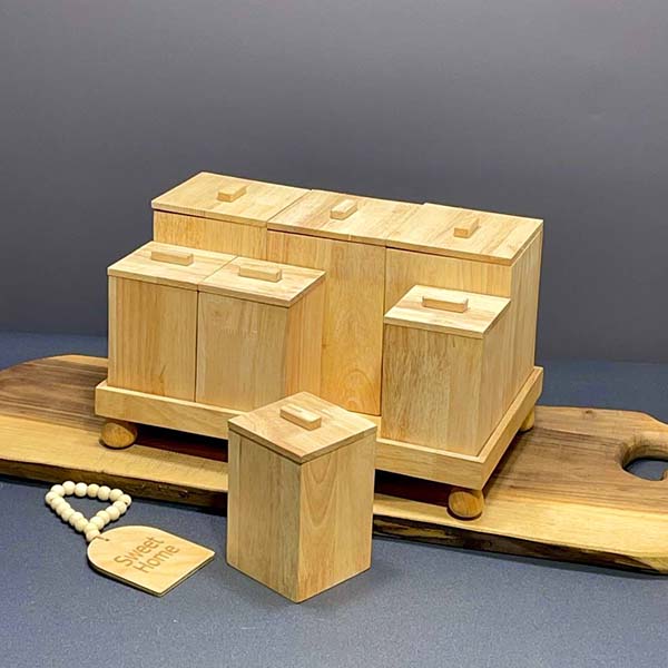 سرویس پاسماوری آشپزخانه با سینی پایه دار