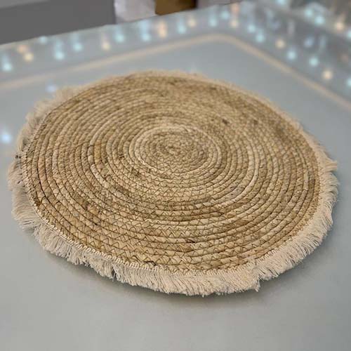 زیر بشقابی حصیری کد 1