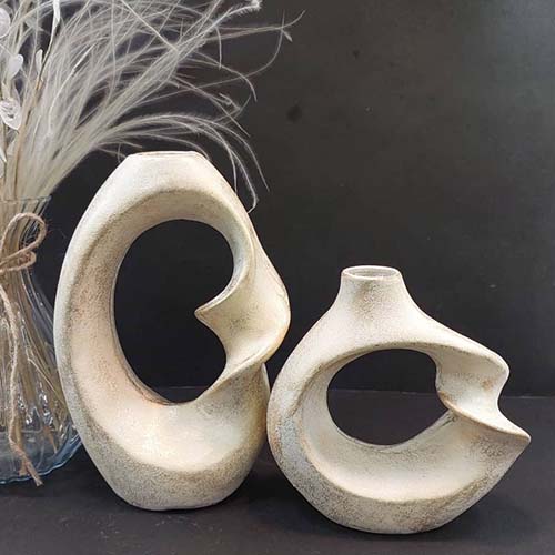 ست 2 عددی گلدان تزیینی کد 102