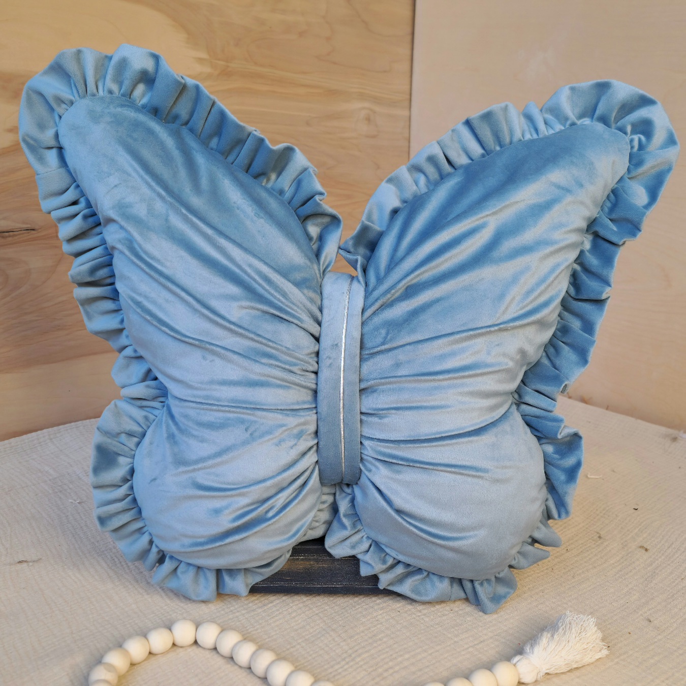 کوسن پروانه مخمل دور چین کد ۱۲۱۳